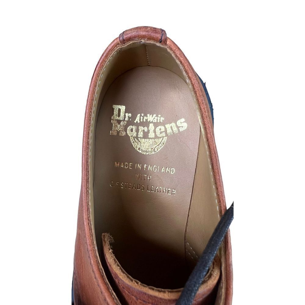 Dr. Martens 1461 Leather Shoe in Dark Tan NWT Size Youth 4 - Picture 10 of 10